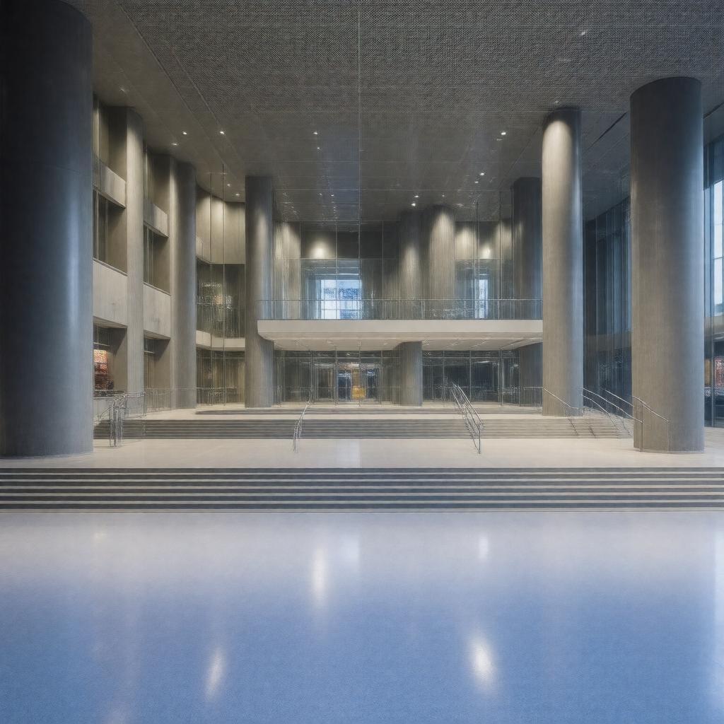 AI-created image of NCAA headquarters