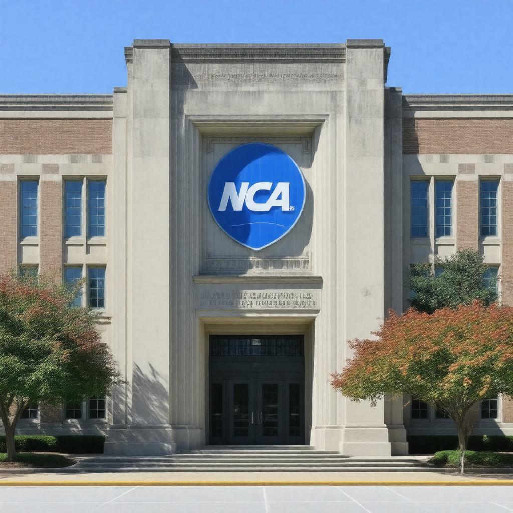 AI-created image of NCAA