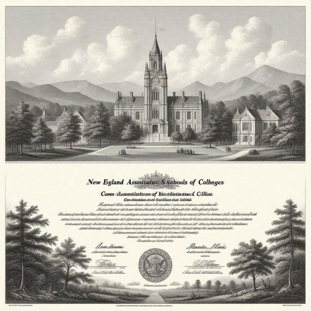 AI-created image of NEASC-CIHE