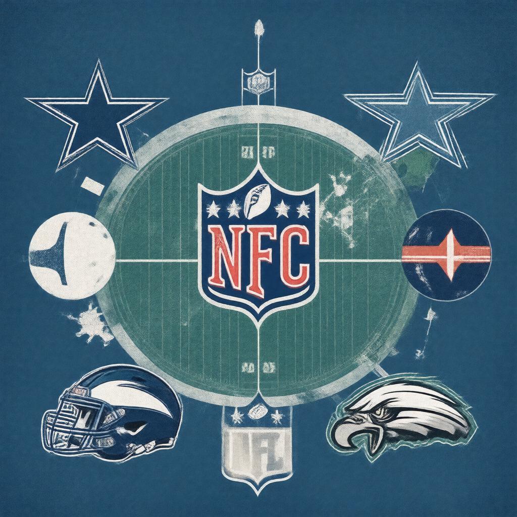 AI-created image of NFC East