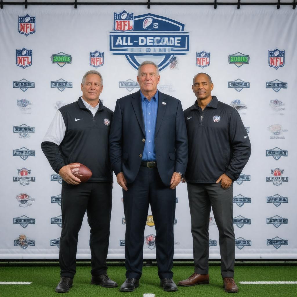 AI-created image of NFL 2000s All-Decade Team coach