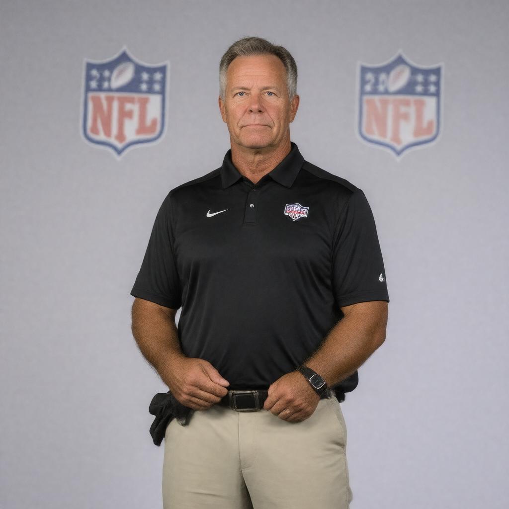 AI-created image of NFL 2010s All-Decade Team coach