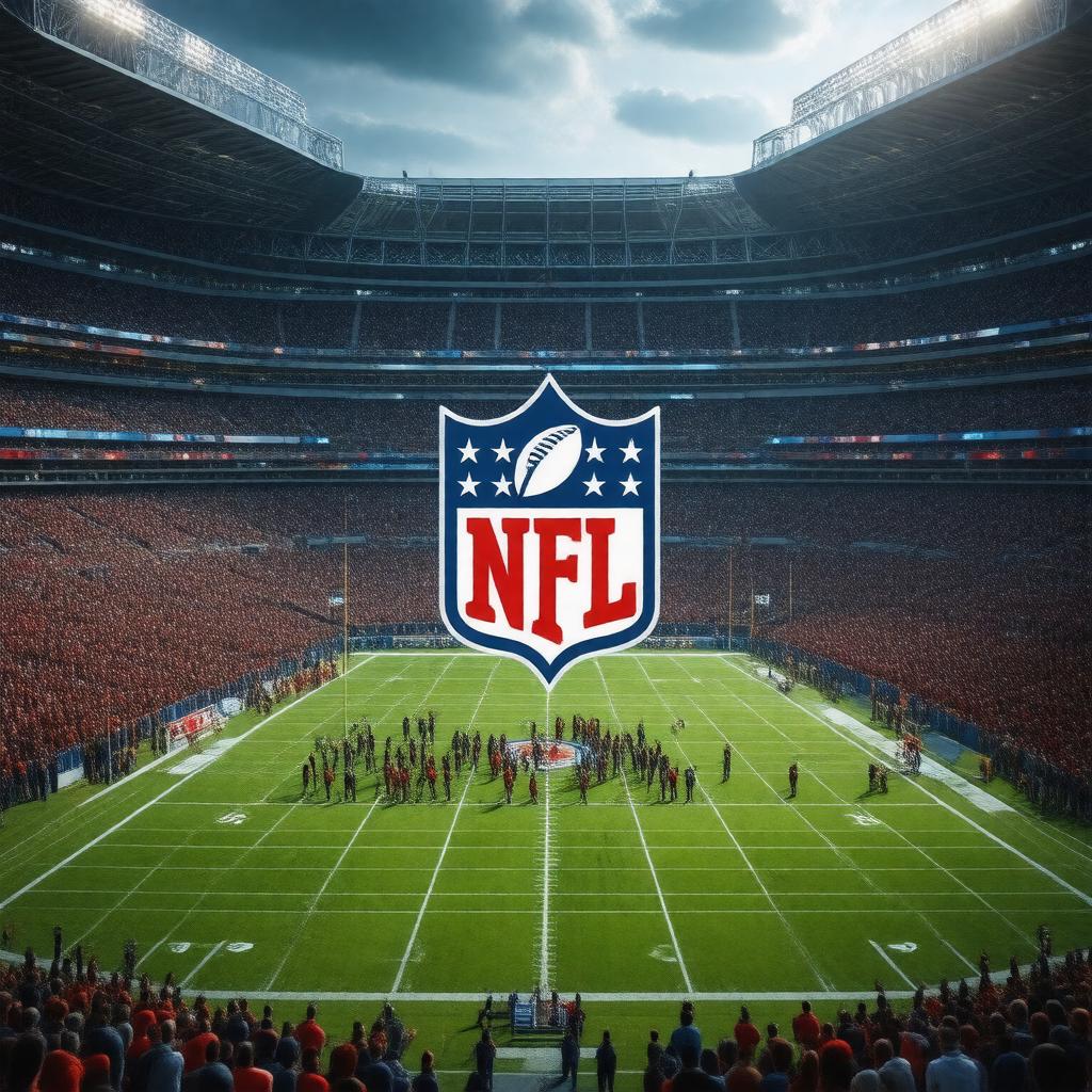 AI-created image of NFL