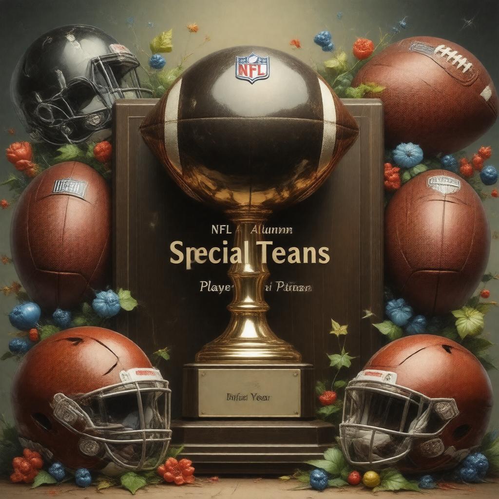 Click to view larger image AI-created image of NFL Alumni Special Teams Player of the Year