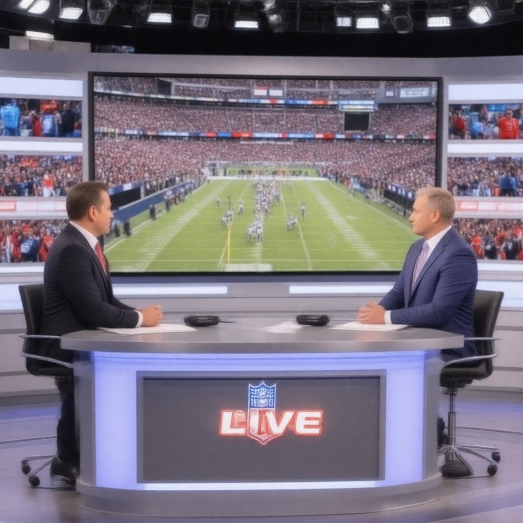 Click to view larger image AI-created image of NFL Live