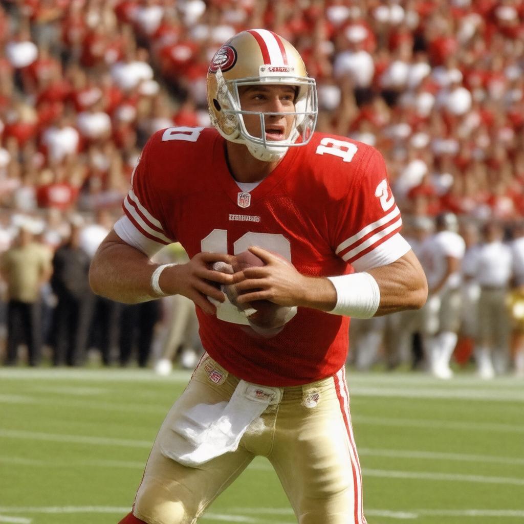 Click to view larger image AI-created image of NFL Offensive Player of the Year (1992)