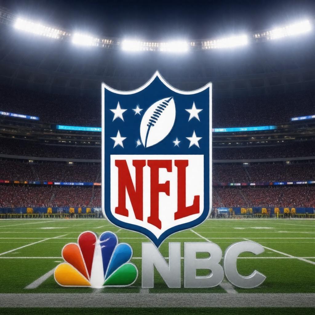 AI-created image of NFL on NBC