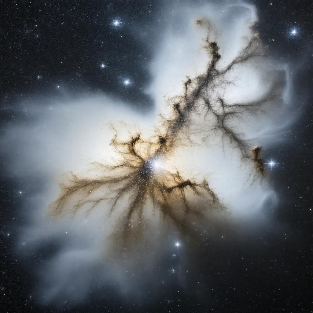 Click to view larger image AI-created image of NGC 1850