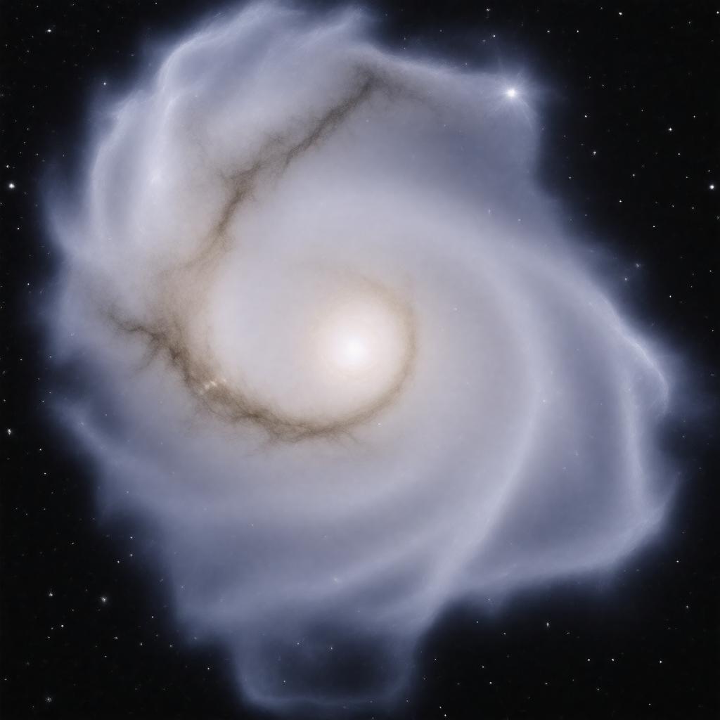 AI-created image of NGC 205