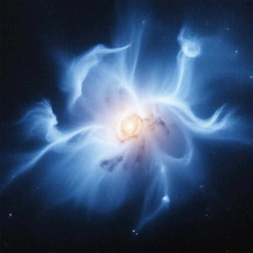 AI-created image of NGC 3918