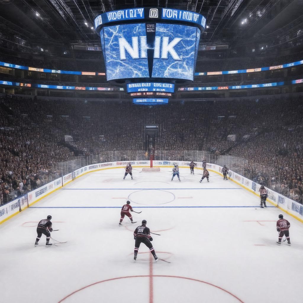 AI-created image of NHL