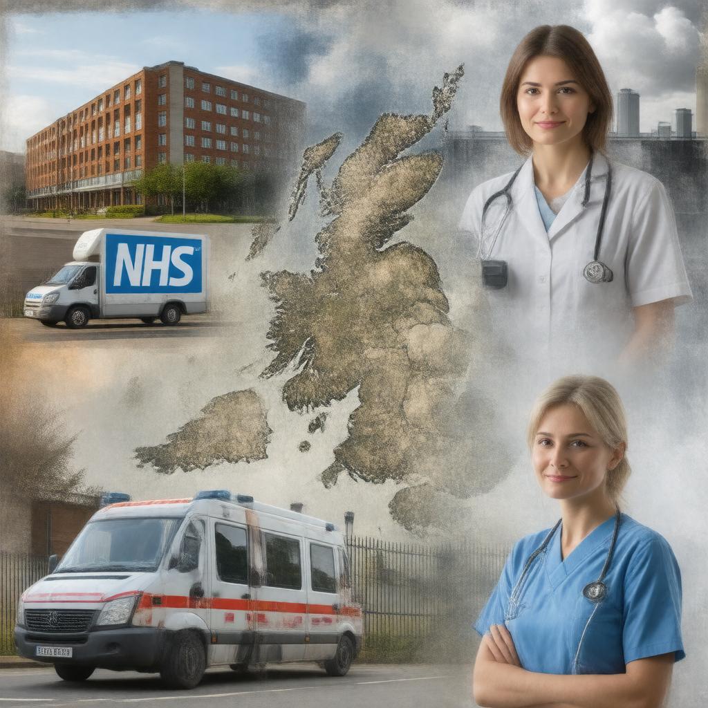 AI-created image of NHS Trusts