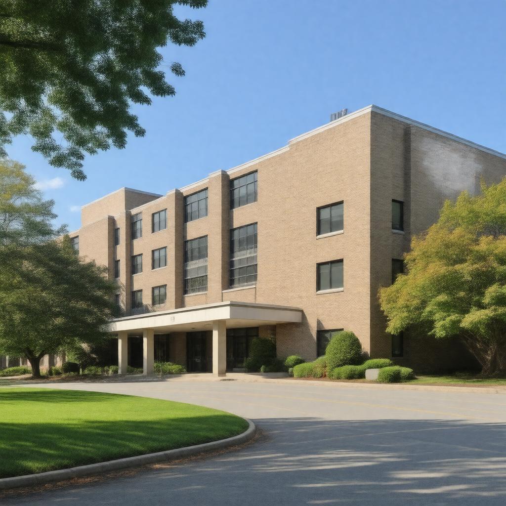 AI-created image of NIH Clinical Center