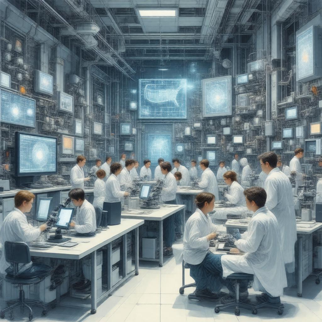 Click to view larger image AI-created image of NIH High-Risk, High-Reward Research Program