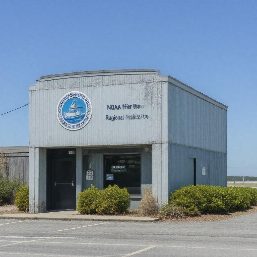 AI-created image of NOAA Fisheries Regional Offices