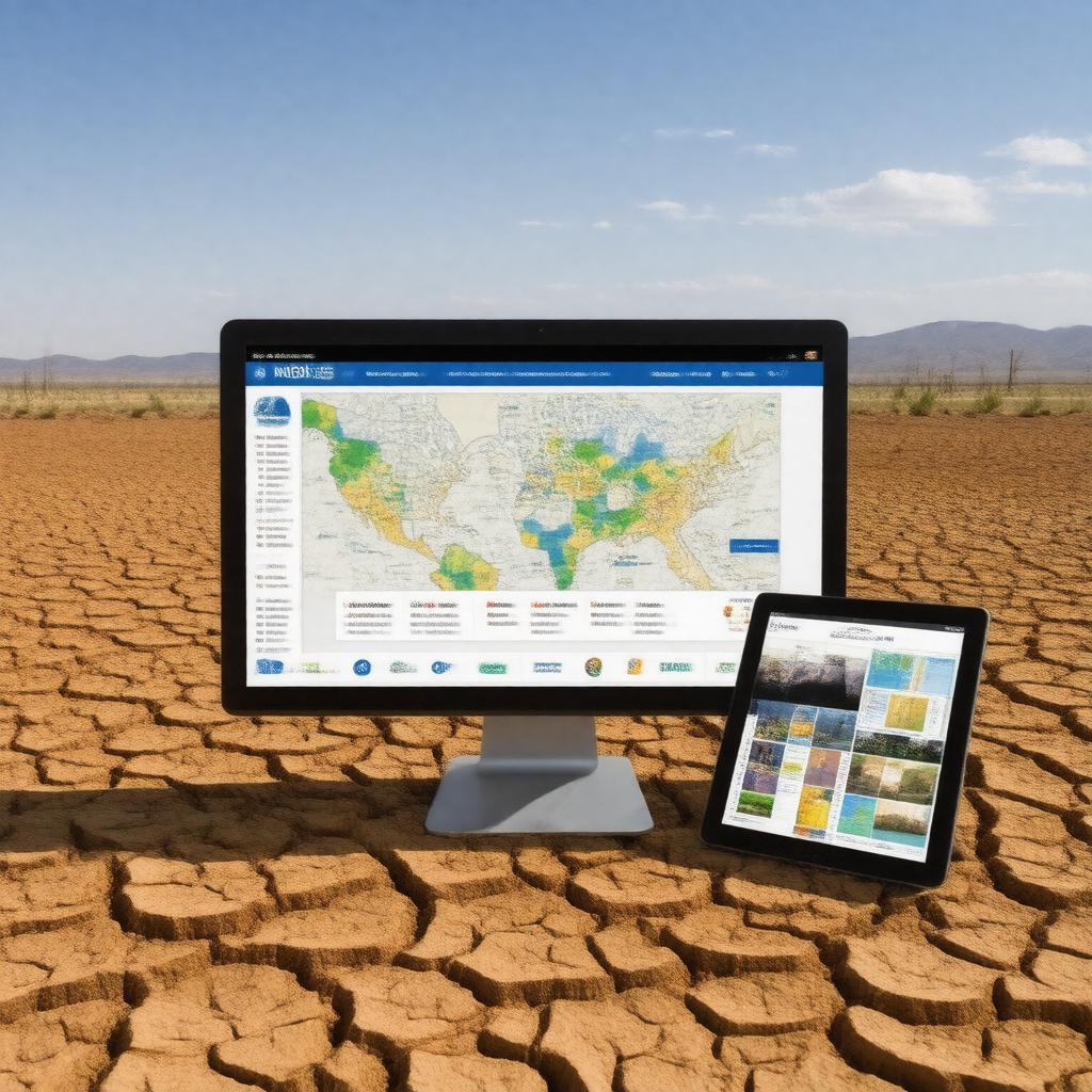 AI-created image of NOAA National Integrated Drought Information System