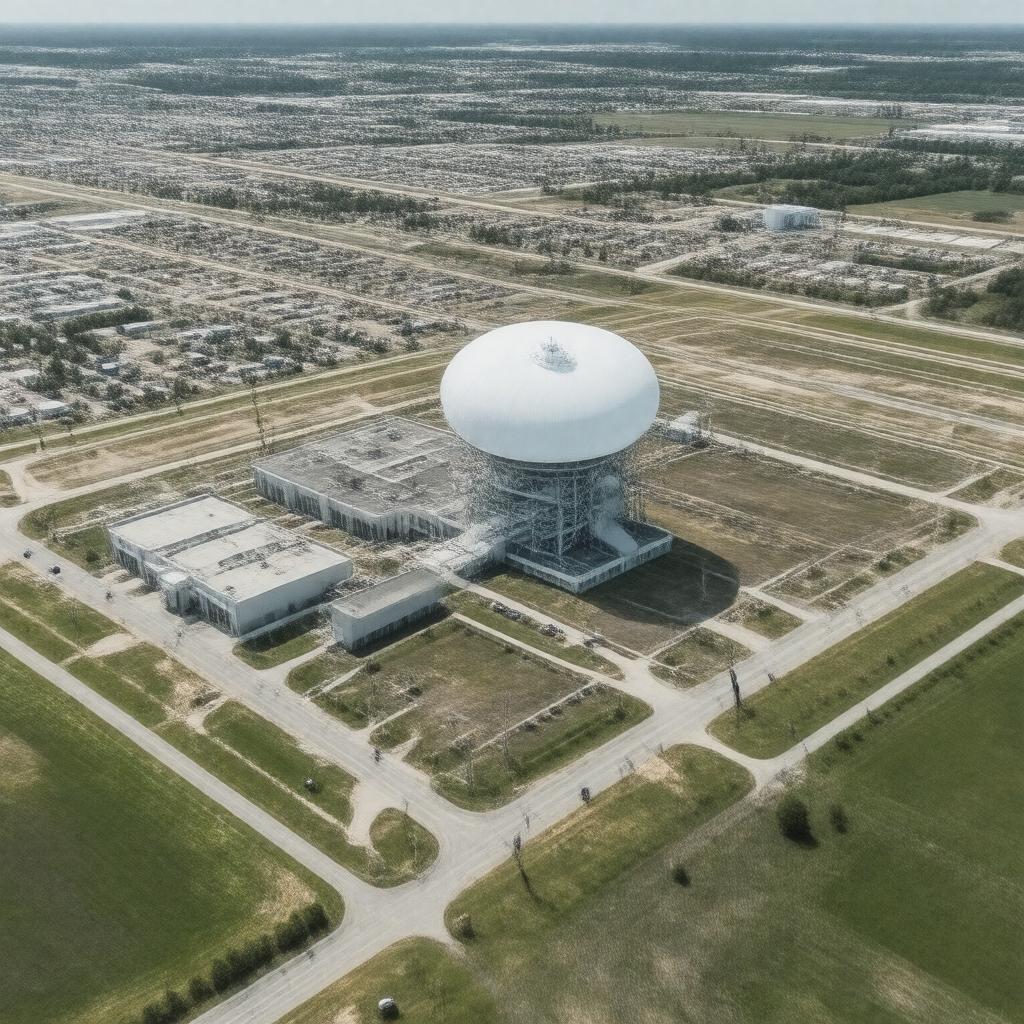 Click to view larger image AI-created image of NOAA National Severe Storms Laboratory