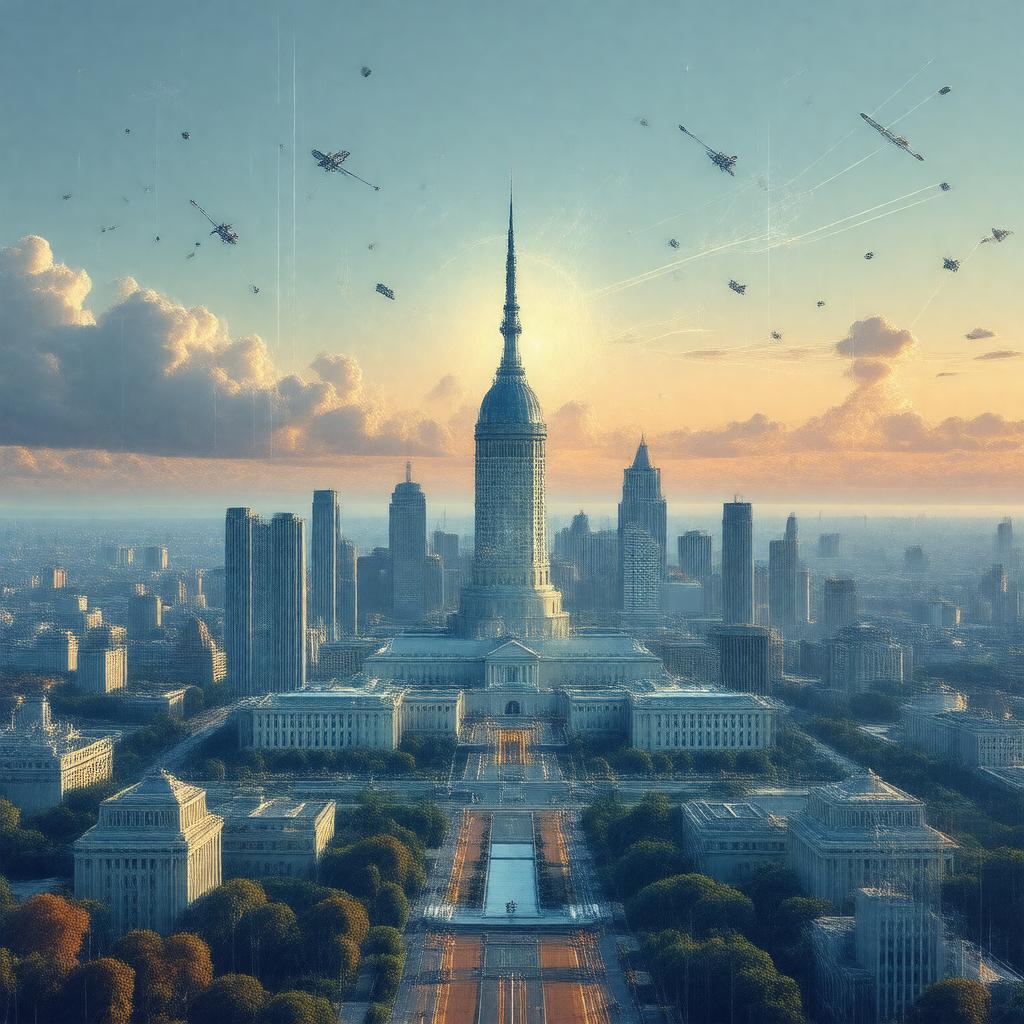 Click to view larger image AI-created image of NOAA Office of Space Commerce