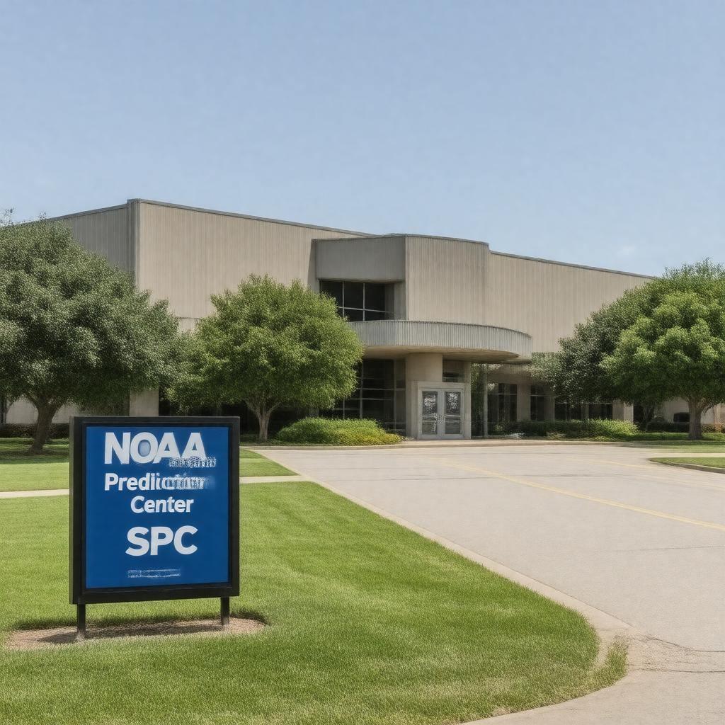 AI-created image of NOAA Storm Prediction Center