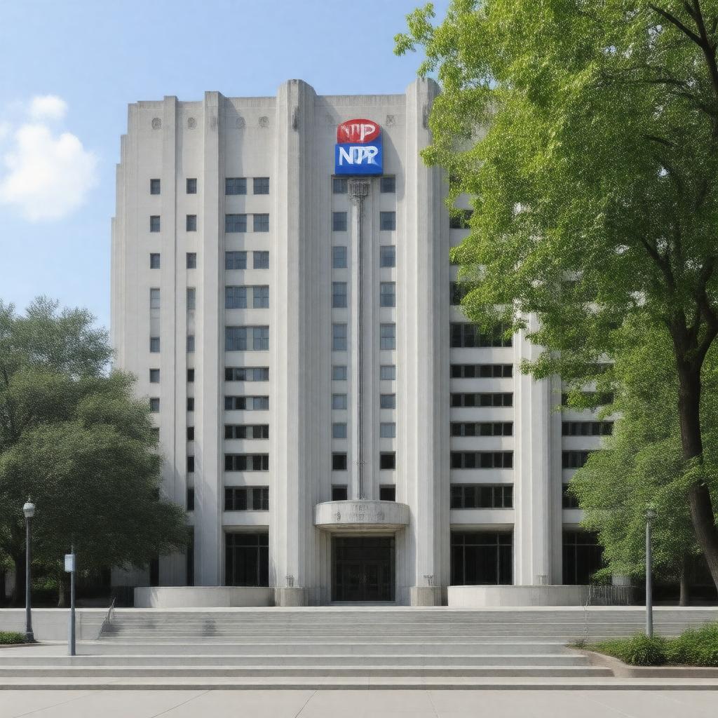 AI-created image of NPR