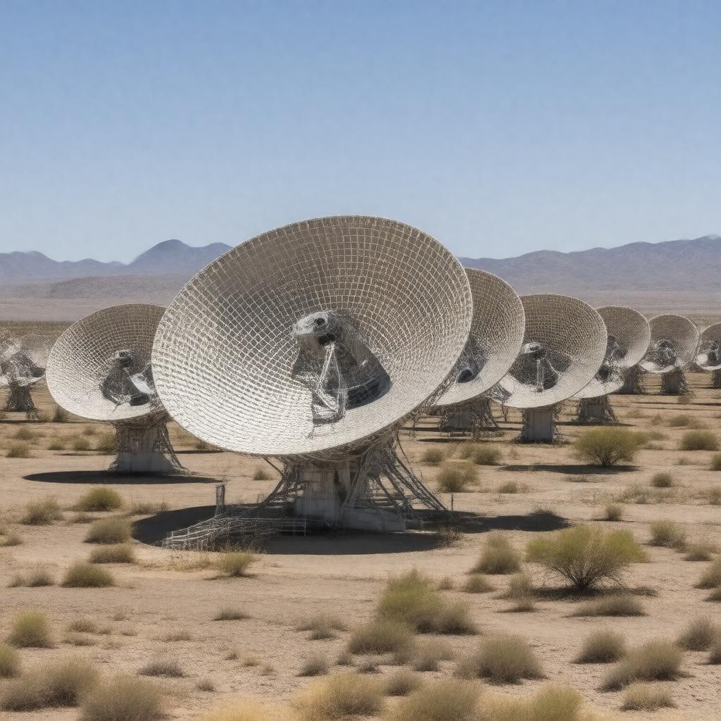 AI-created image of NRAO New Mexico
