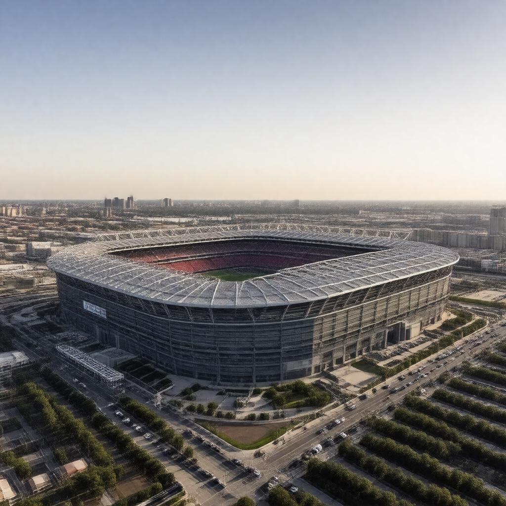 AI-created image of NRG Stadium