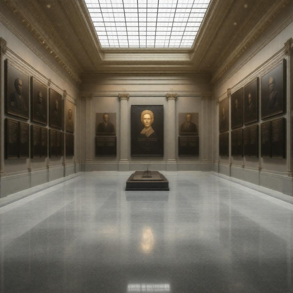 Click to view larger image AI-created image of NSA Hall of Honor