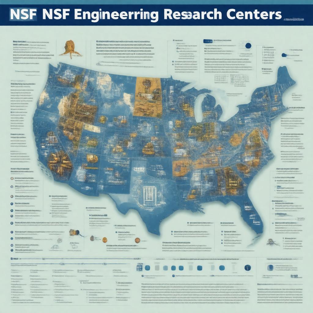 AI-created image of NSF Engineering Research Centers