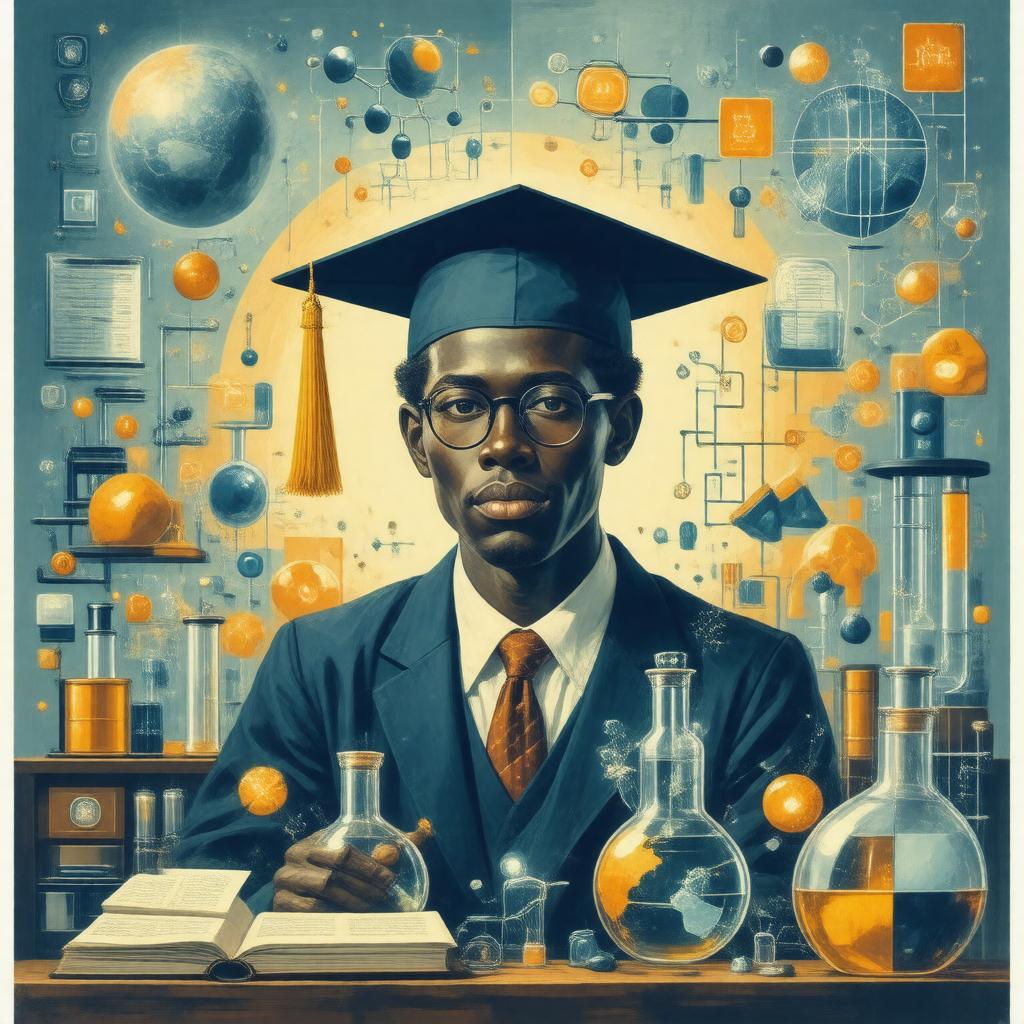 AI-created image of NSF GRFP