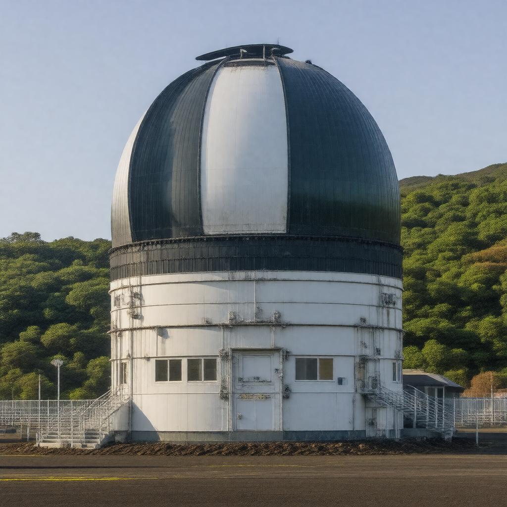 Click to view larger image AI-created image of NSF Gemini Observatory