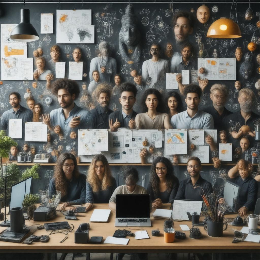 AI-created image of NSF I-Corps