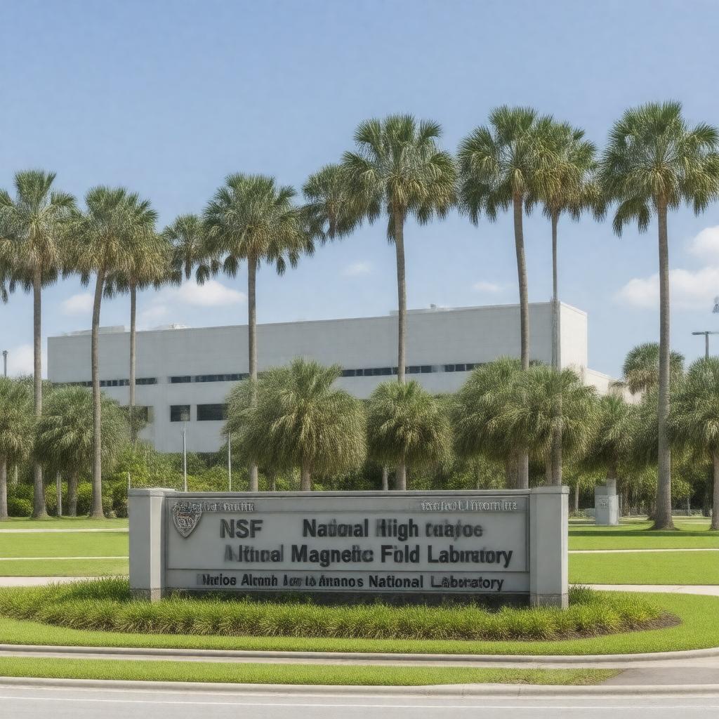 Click to view larger image AI-created image of NSF National High Magnetic Field Laboratory