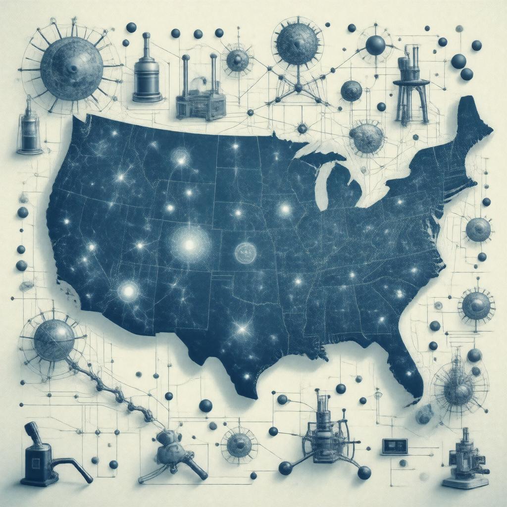 Click to view larger image AI-created image of NSF National Nanotechnology Coordinated Infrastructure