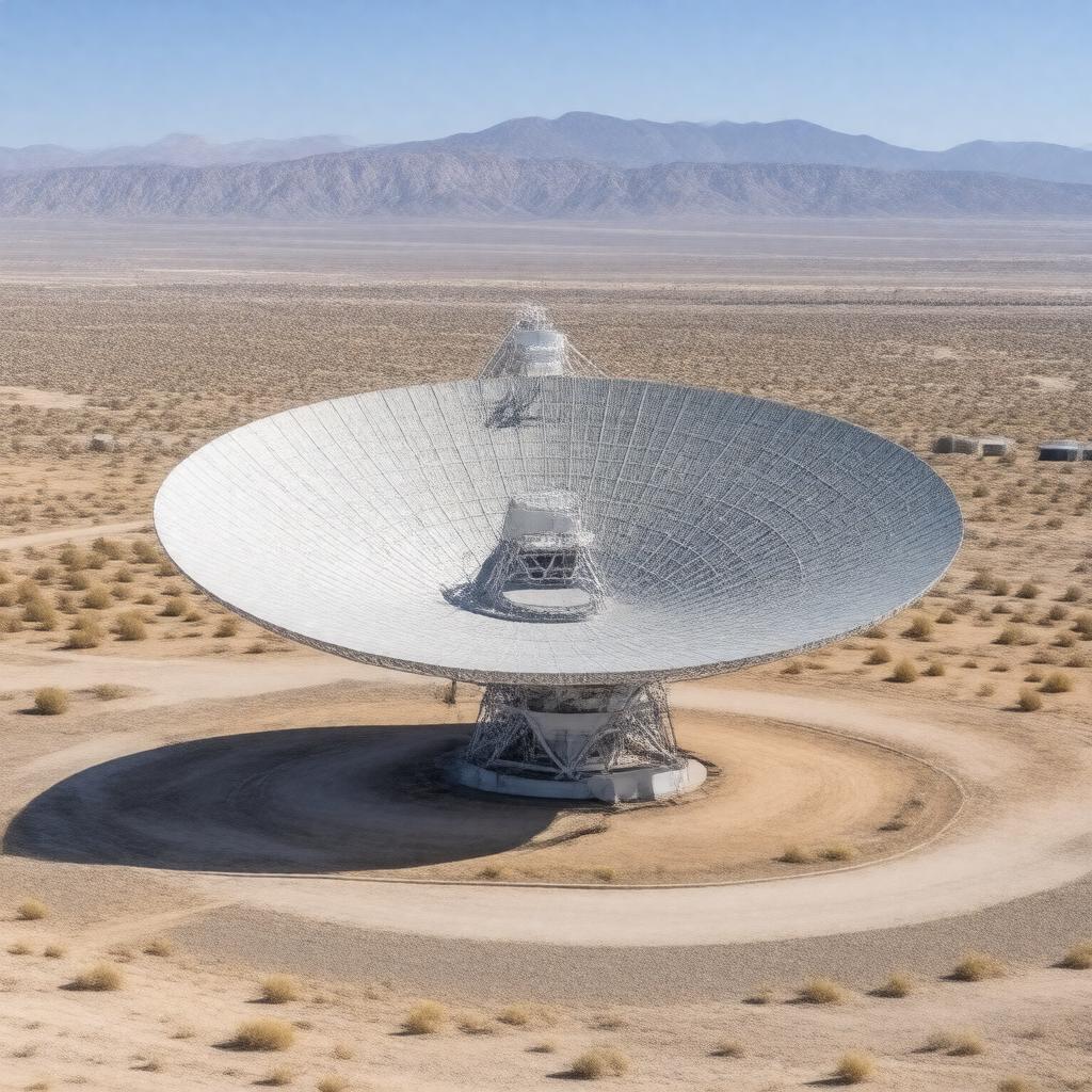 Click to view larger image AI-created image of NSF National Radio Astronomy Observatory