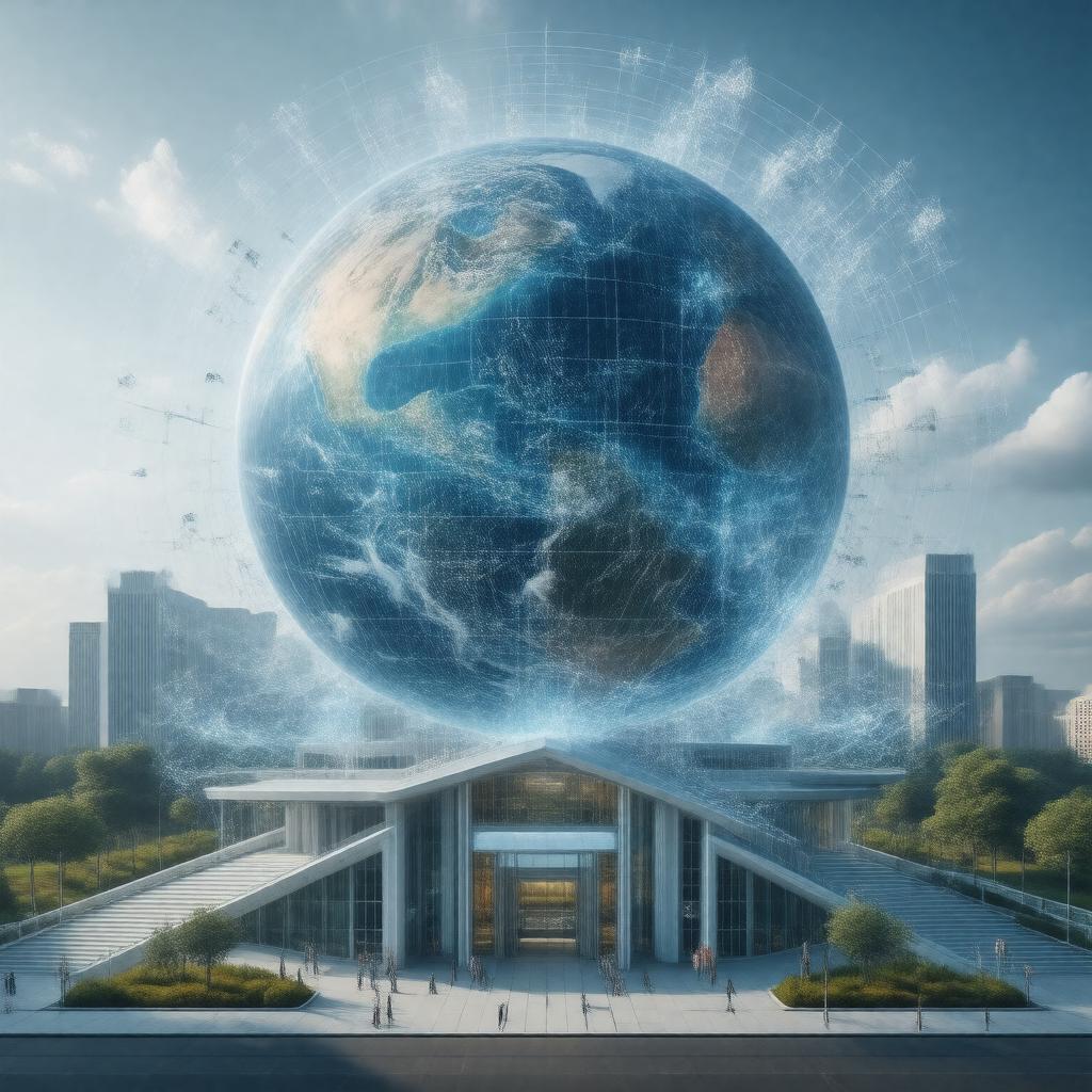 Click to view larger image AI-created image of NSF Office of International Science and Engineering