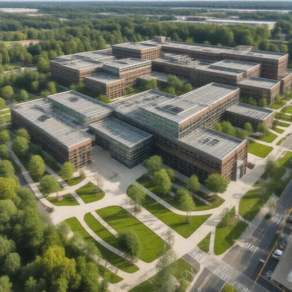 Click to view larger image AI-created image of NSF Science and Technology Centers