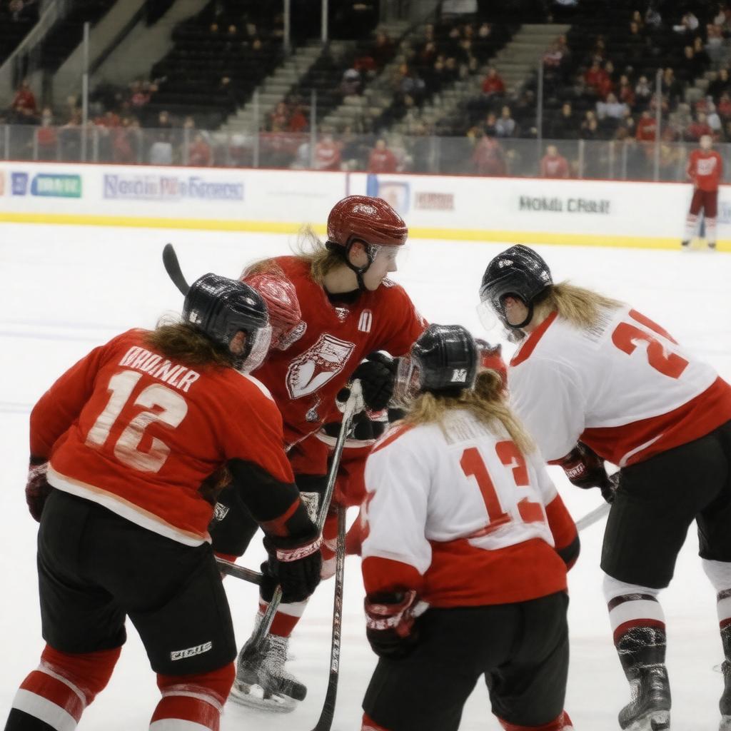 AI-created image of NWHL