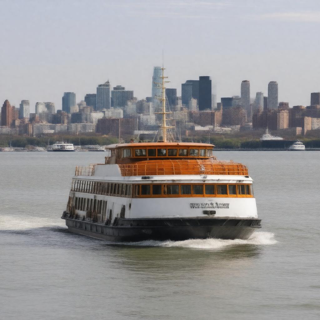 AI-created image of NY Waterway
