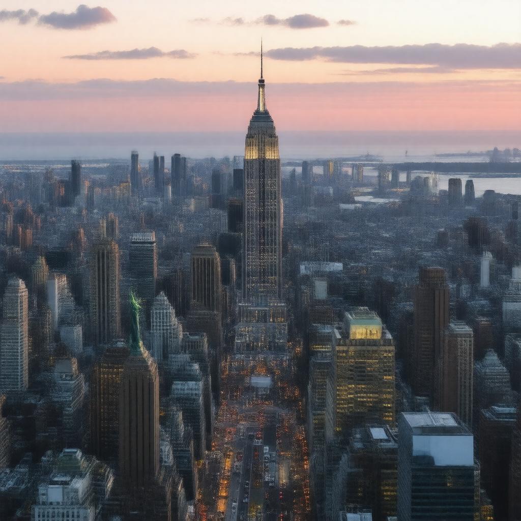 AI-created image of NY