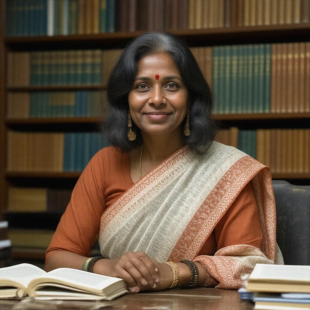 AI-created image of Nabaneeta Dev Sen