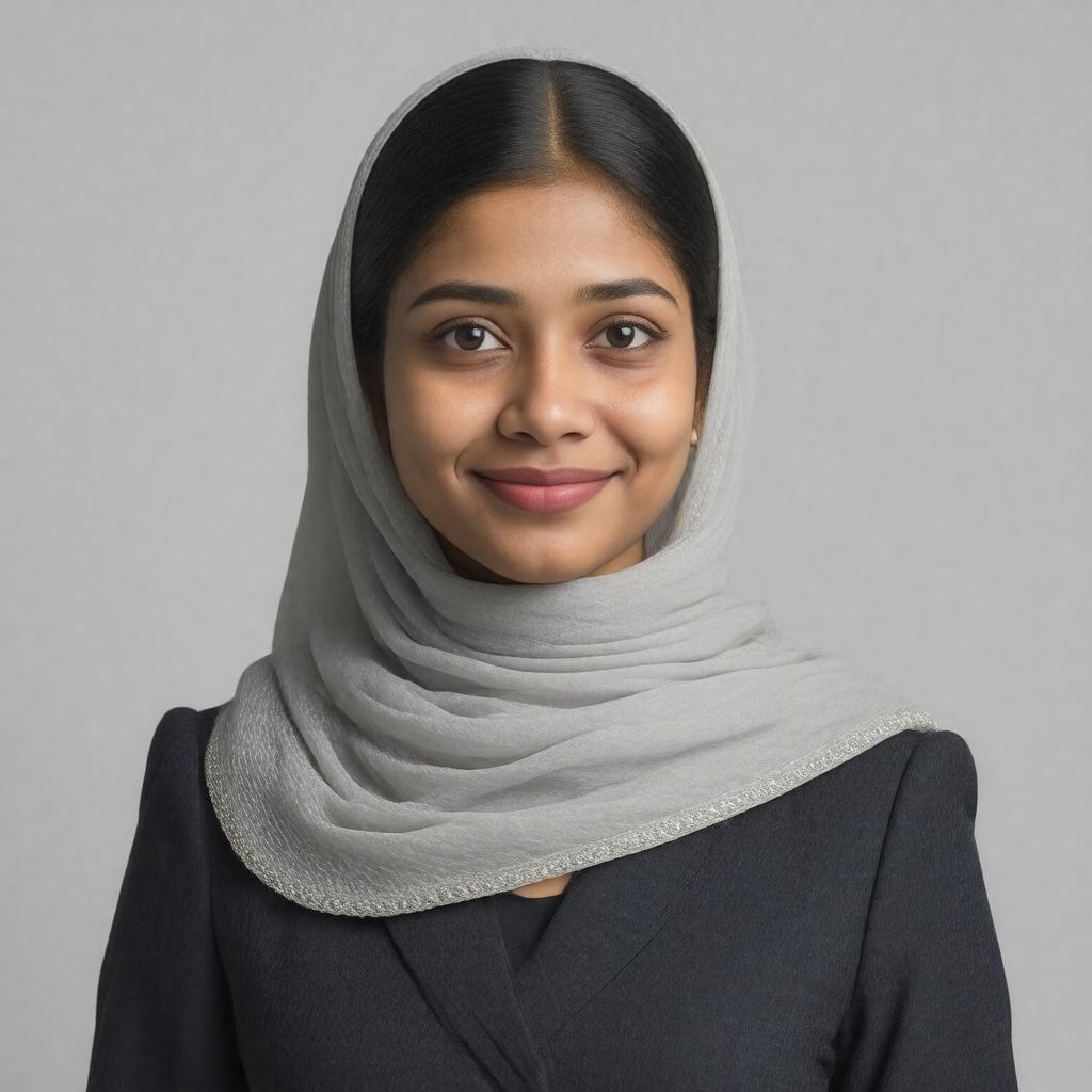 AI-created image of Nabila Ahmed