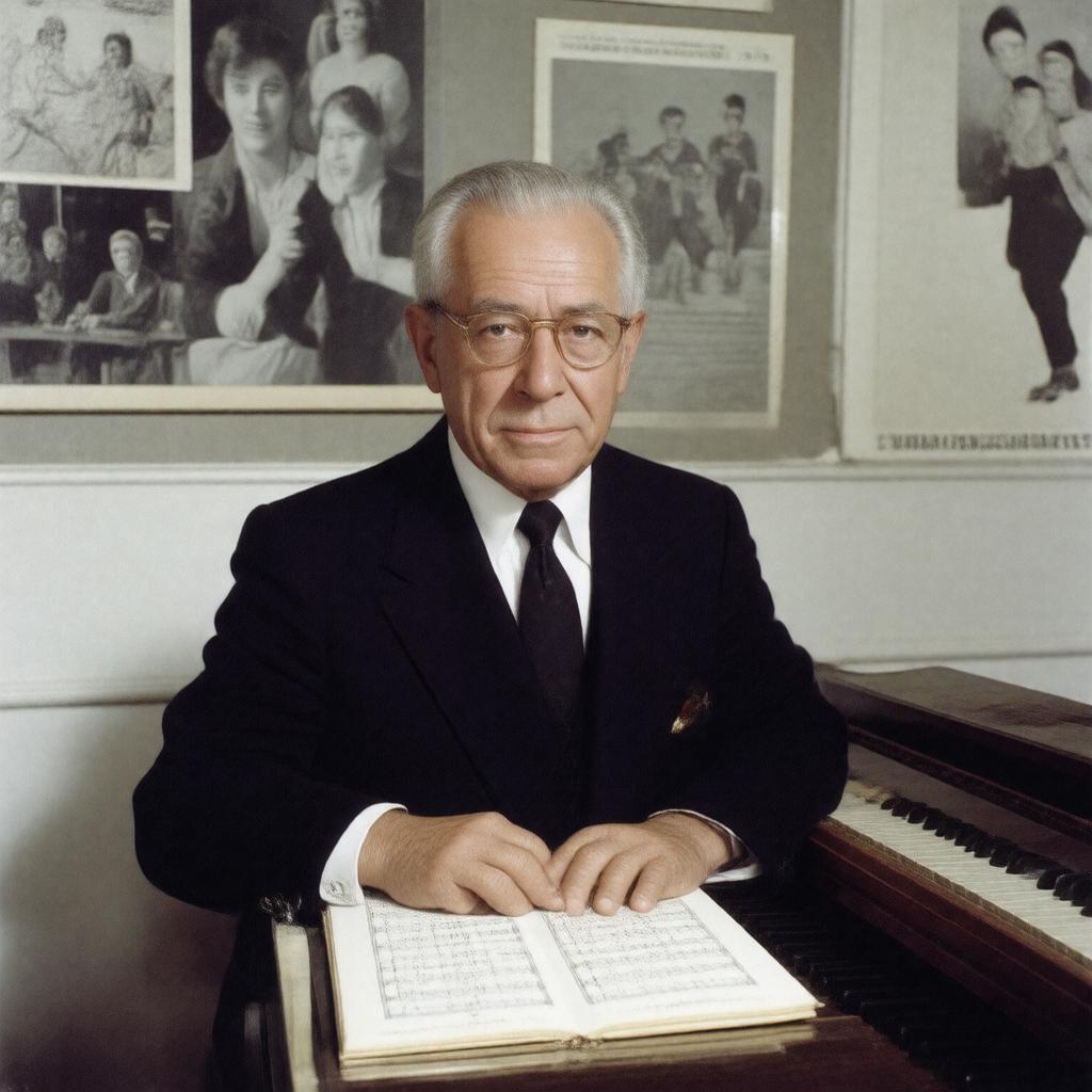 AI-created image of Nacio Herb Brown