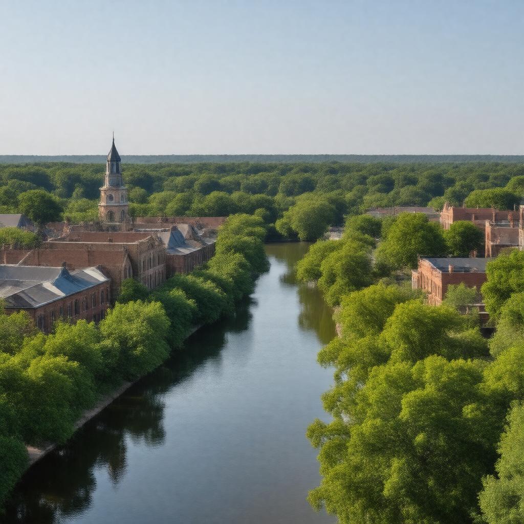 AI-created image of Nacogdoches, Texas, United States