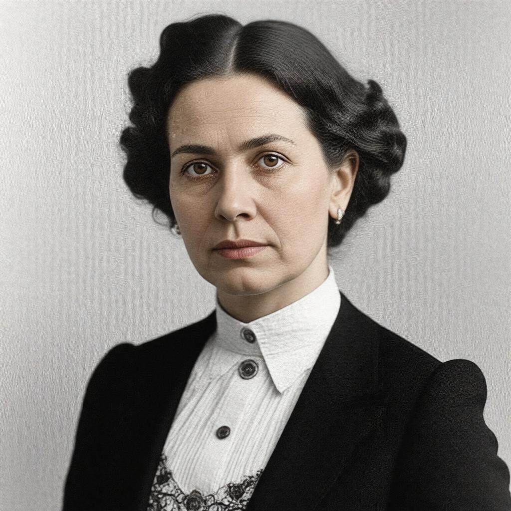 AI-created image of Nadezhda Krupskaya