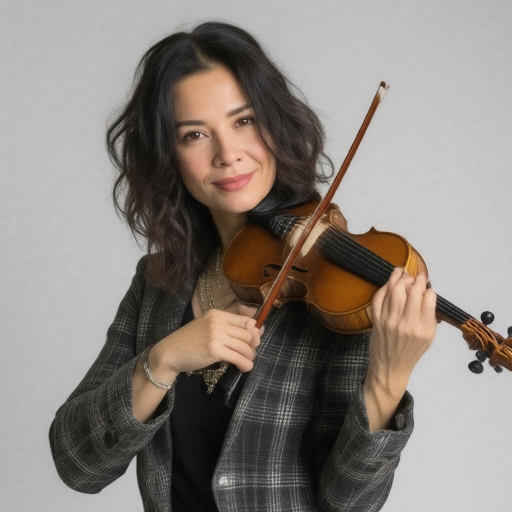 AI-created image of Nadia Sirota