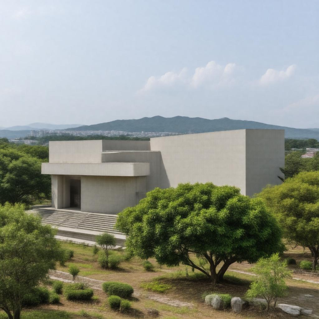 Click to view larger image AI-created image of Nagasaki Atomic Bomb Museum