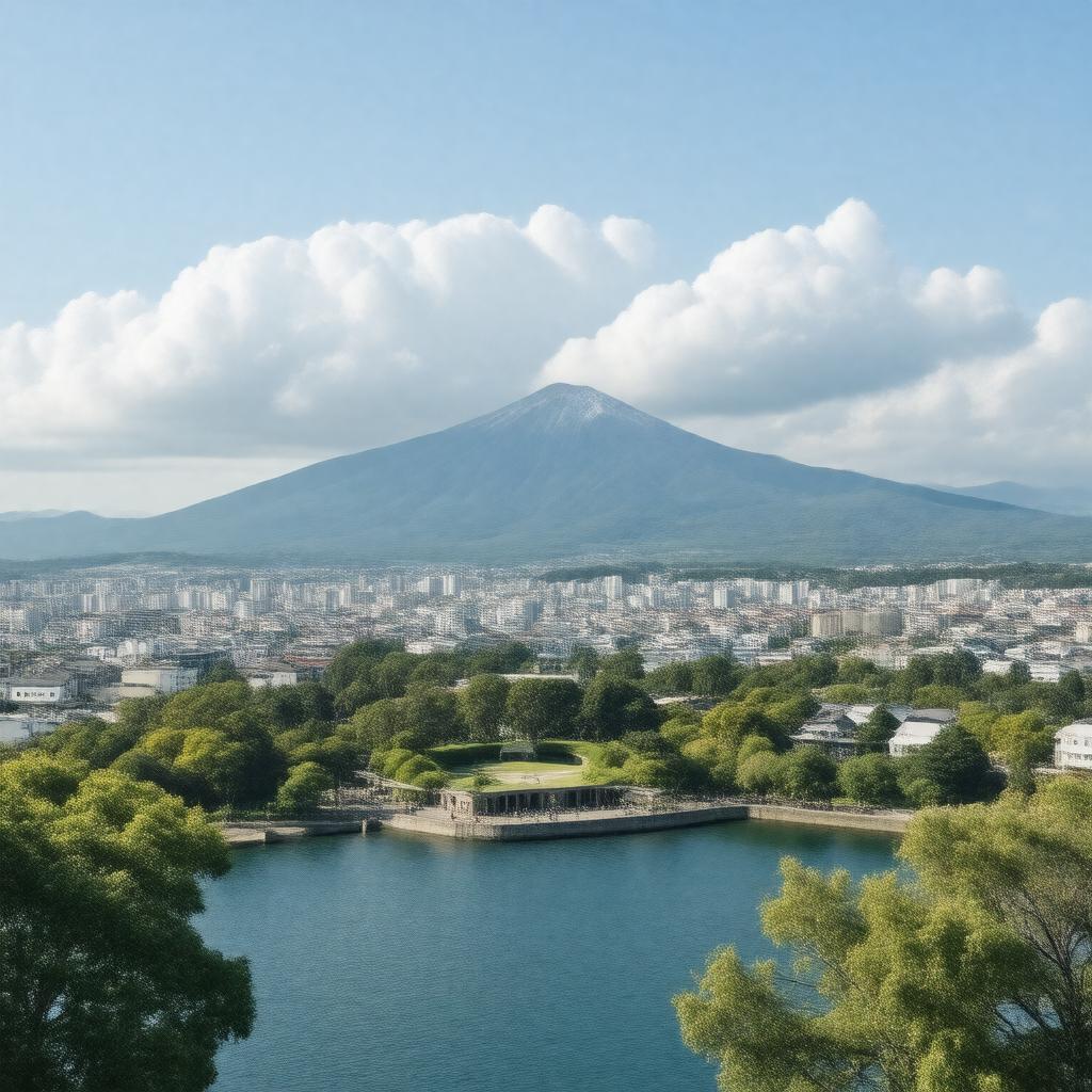 AI-created image of Nagasaki, Japan