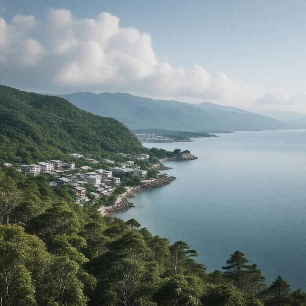 AI-created image of Nagasaki Prefecture