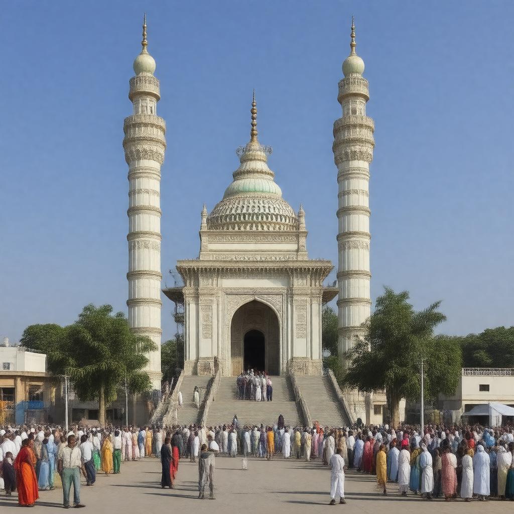 AI-created image of Nagore Dargah