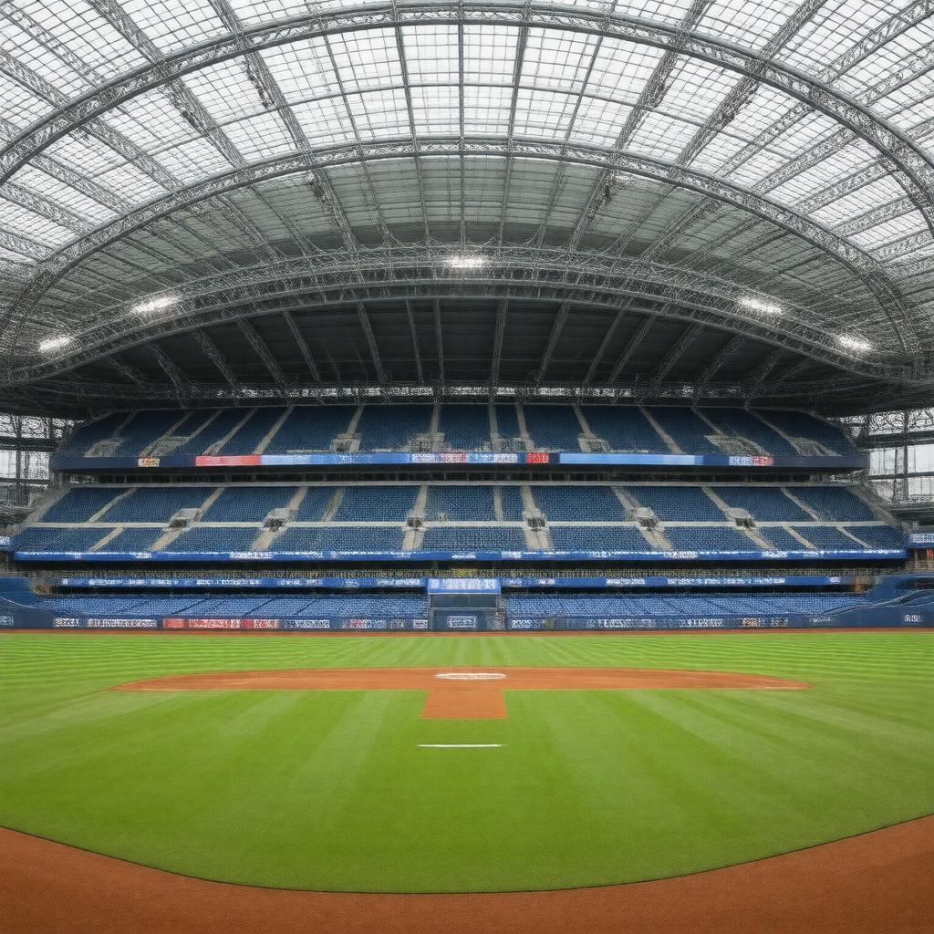 AI-created image of Nagoya Dome